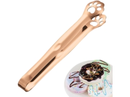 Pinça De Cozinha Em Aço Inoxidável – Resistente Com Cabo Silicone Antiderrapante, Ideal Para Churrascos, Grelhados