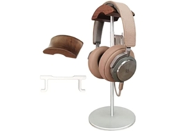 Support Pour Casque Audio, Support En Bois Alliage D'aluminium De Casque Bureau Présentoir