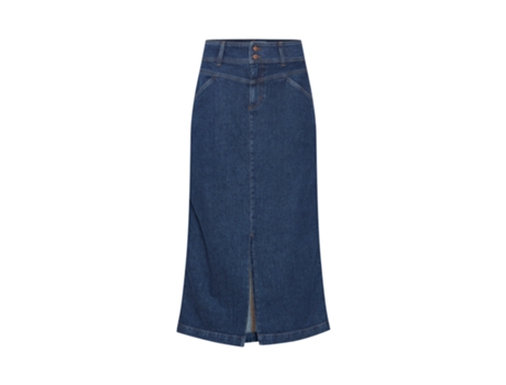 Saia de Mulher PULZ JEANS Malle Ganga Azul (34)