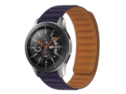 Pulseira De Silicone Magnética Em Cores Contrastantes