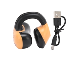 Auriculares Bluetooth HiFi Clip Conducción Ósea Recargables Deportes Negro Naranja | S/MARCA