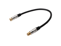 Mali cabo Coaxial F Tipo Macho para Fêmea com Conector Dourado para Hdtv Modem Receptor de Satélite Catv Sinal Digital