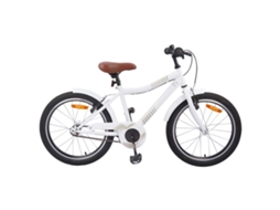 Vidaxl Bicicleta Infantil 20 Polegadas Para 6-11 Anos Branco