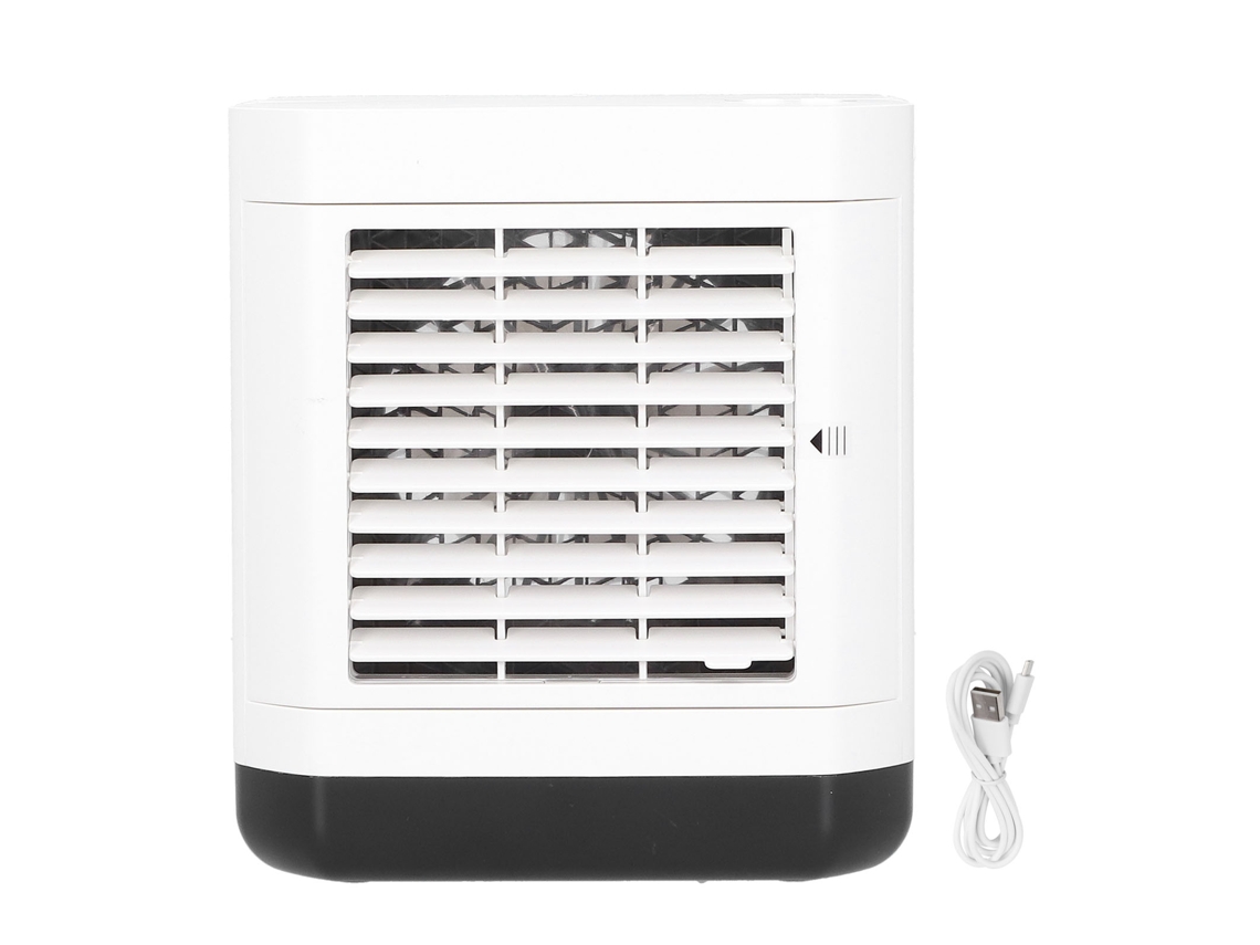 Ventilador Elétrico Mini Usb Resfriador Branco Casa Escritório