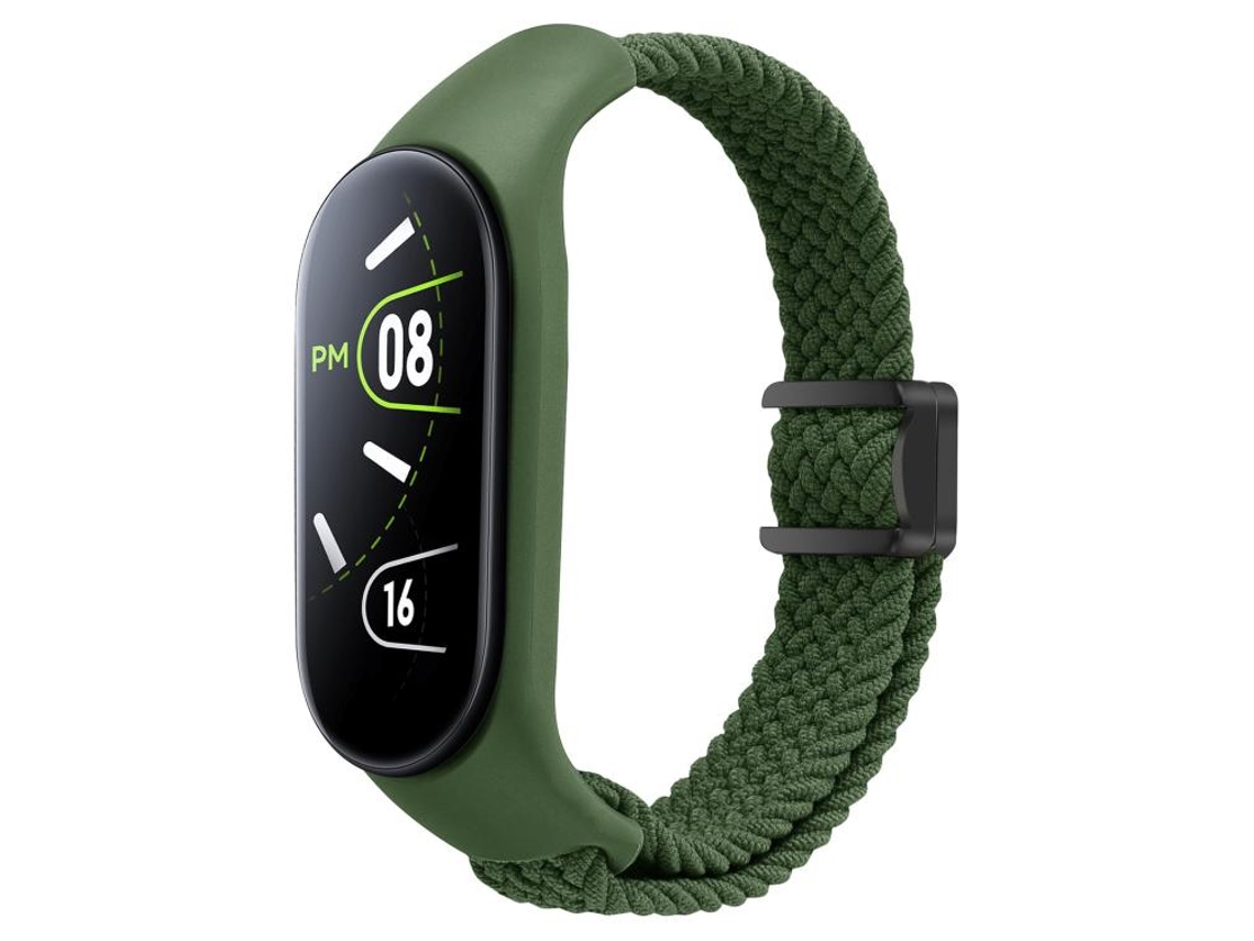 Bracelete para Xiaomi Smart Band 10/9/8 XIAOMOYU em Nylon Trançado com Fecho de Velcro Lilás
