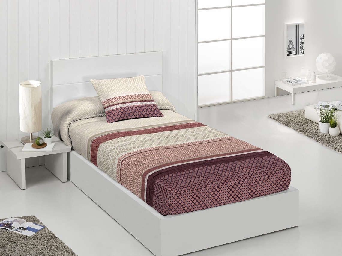 Edredão JVR Mila (Poliéster - Rosa - 90 cm)