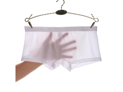 Calcinha Boxer Masculina de Nylon Moda Casual Cor Preto/branco/bege Tamanhos M/l/xl/xxl Preto