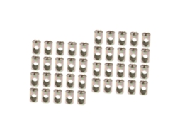 Solustre Conjunto De 40-porcas Fendas Para Conectores Móveis, Camas E Cadeiras, Material Durável E Resistente