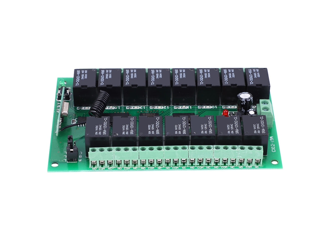 Laxiscreed Interruptor Remoto Sem Fios 15 Canais Para Controlo De 12v Dc