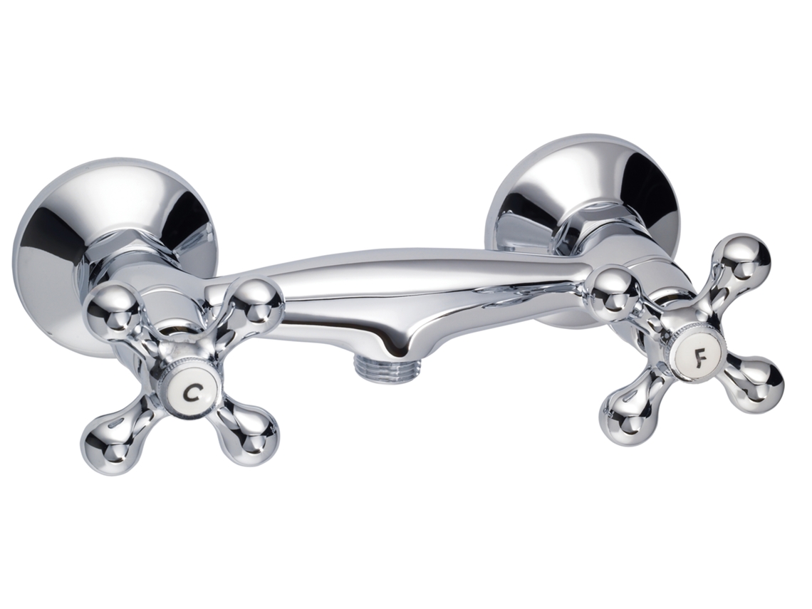 Torneira de duche retro cromada FEDLEEN