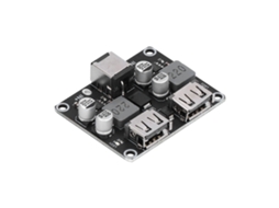 Laxiscreed Módulo De Conversão Dc Step-down Com Carregamento Rápido Qc2.0 E Qc3.0, Duas Saídas