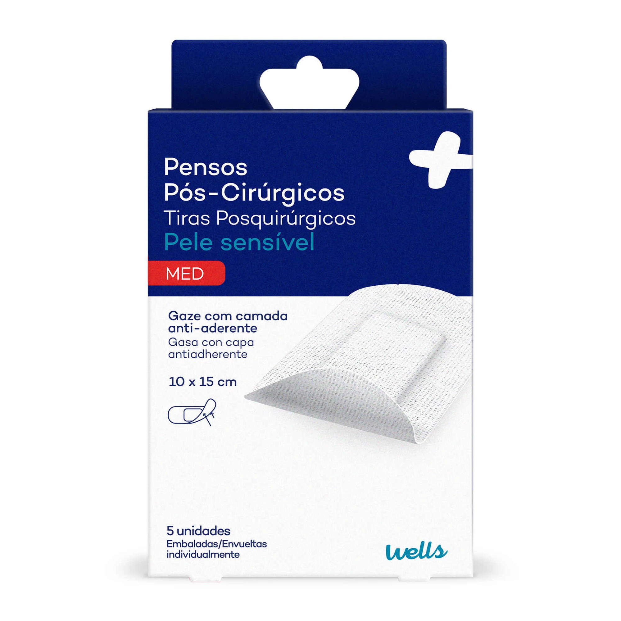 Pensos Pós cirúrgicos WELLS