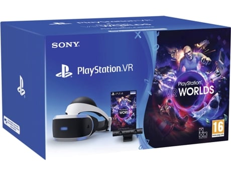 Jogo PS VR PS VR + Camera + VR Worlds: Pack 