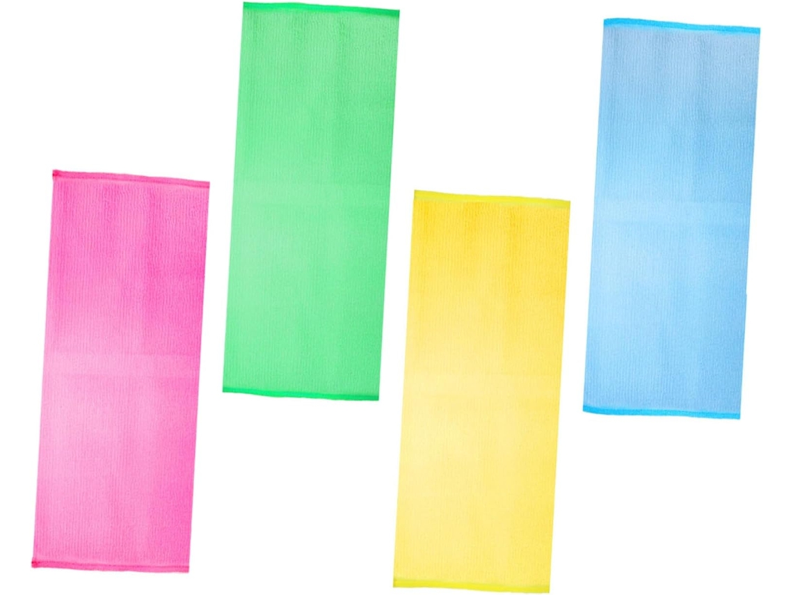 Conjunto De 4 Escovas Esfoliantes Mipcase Para Costas E Corpo, Escova De Banho E Ducha Para Homens Mulheres