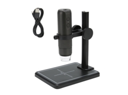 Microscópio Digital Sem Fio para Telefone EOOCOO (aumento de 50 1000x, Iluminação com 8 Leds)