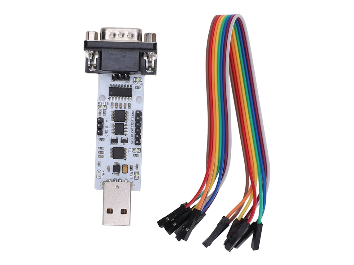 Módulo Usb Para Serial 6 Em 1 Conversão Automática Plug And Play Conversor Usb Para Ttl Rs232 Rs485