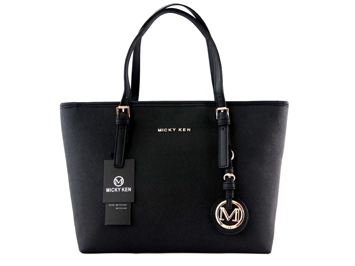 Bolsa Feminina de Mão, Grande, Tamanho A4, Ombro Escolar, Documentos, Trabalho, Elegante, Moderna, Preta, Clássica AQUAFORGE