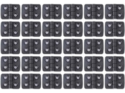 30 1 Peças Dobradiças De Porta Nylon E Plástico Para Janela, Para Caixa Elétrica, Armário, Caixa Industrial, Dobradiça