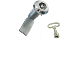 Cilindro Triangular Quadrado De Liga Zinco 28 36mm Para Fechadura Came, Fechadura Industrial De Metal Com Trava Um