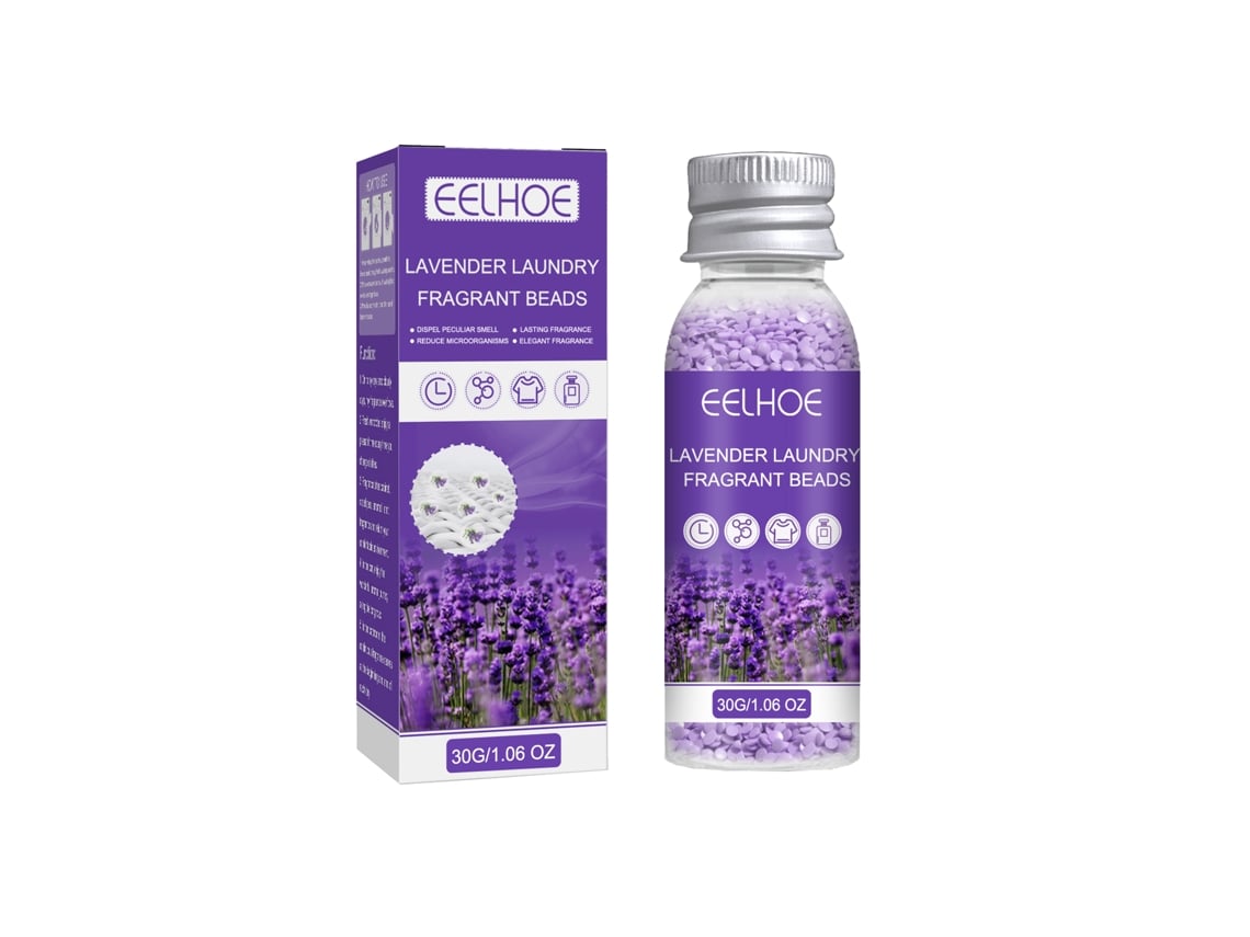 Vasos perfumados com lavanda para roupas