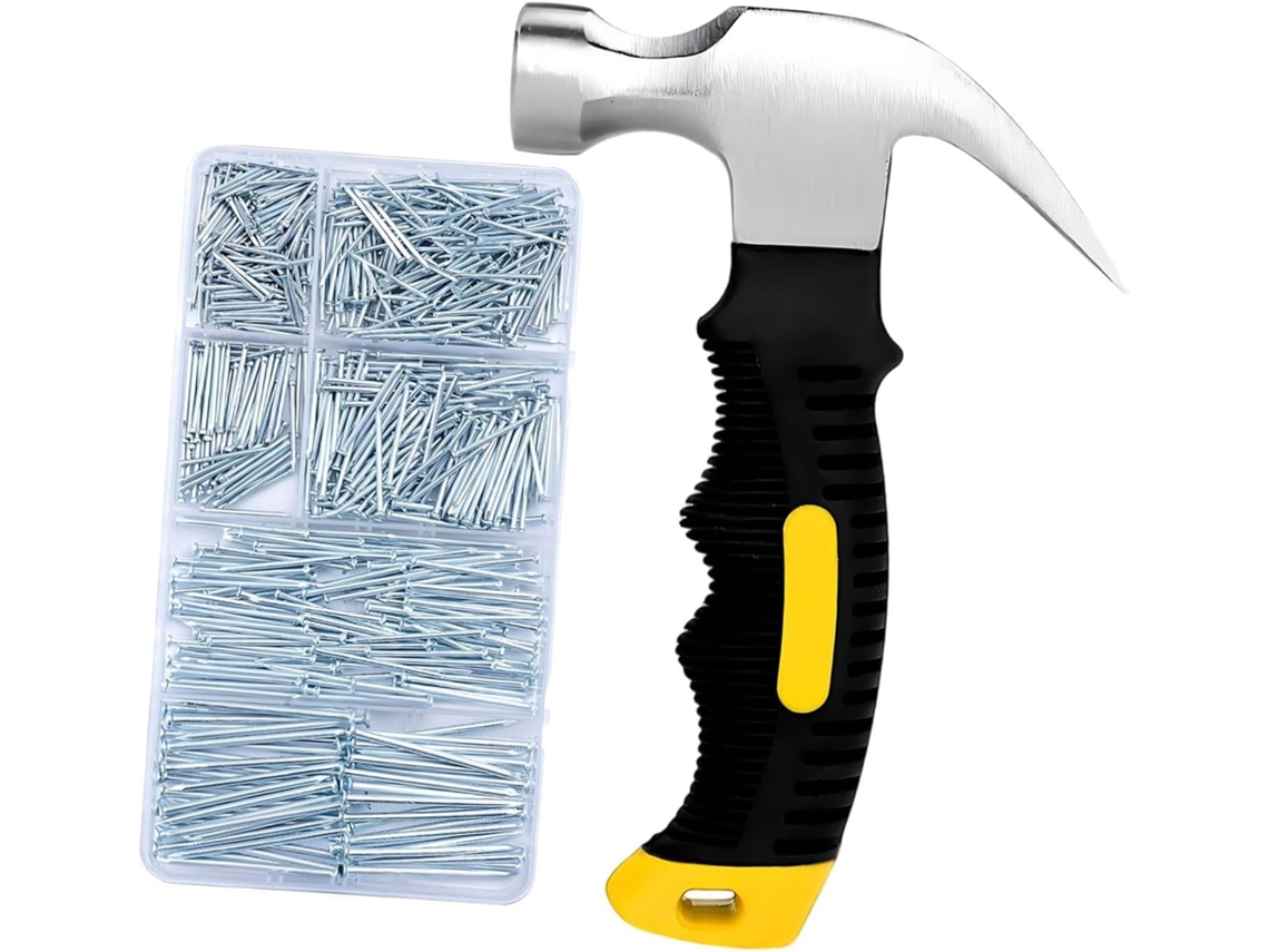 Conjunto Variado De Pregos E Material Montagem Para Molduras Tela