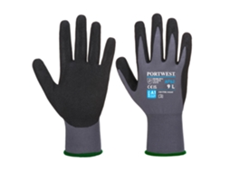 Luva Dermiflex Aqua Proteção E Conforto Superiores / Cinza Preto / M Portwest