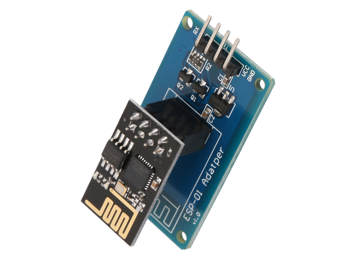 Laxiscreed Esp8266 Esp-01 Módulo Wi-fi Para Comunicação Serial Sem Fios Em Projetos Diy