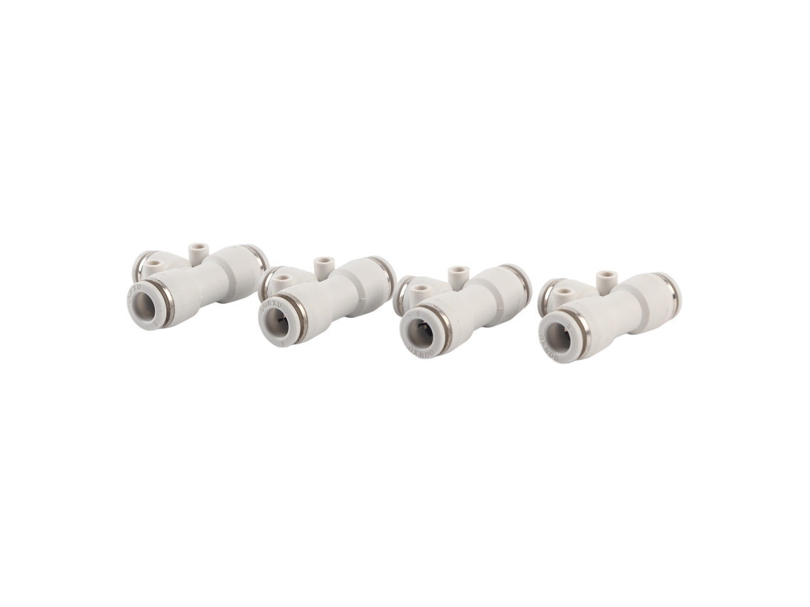 Conector Rápido Neumático Tee Redutor 20pcs