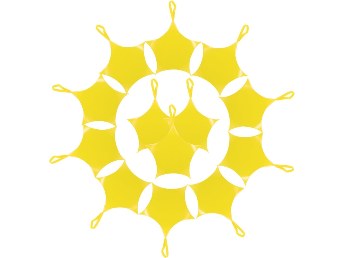 Fomiyes 20-caixinhas De Doces Pequenas Em Formato Estrela, Feitas De Papel Amarelo Com Cordão, Fáceis De Guardar E