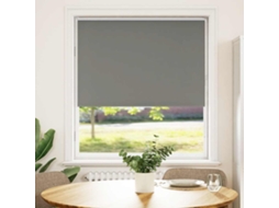 Vidaxl Persiana De Enrolar 90x150 Cm Largura Tecido 85,7 Cm Poliéster