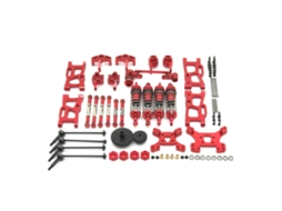Peças Upgraem Metal Dourado Wltoys 144001 144010 124017 124019 Rlaarlo 1/14 1/12 Am X12 Kits Hastes Braço da Torre do Amortecedor Carros Rc MDUG