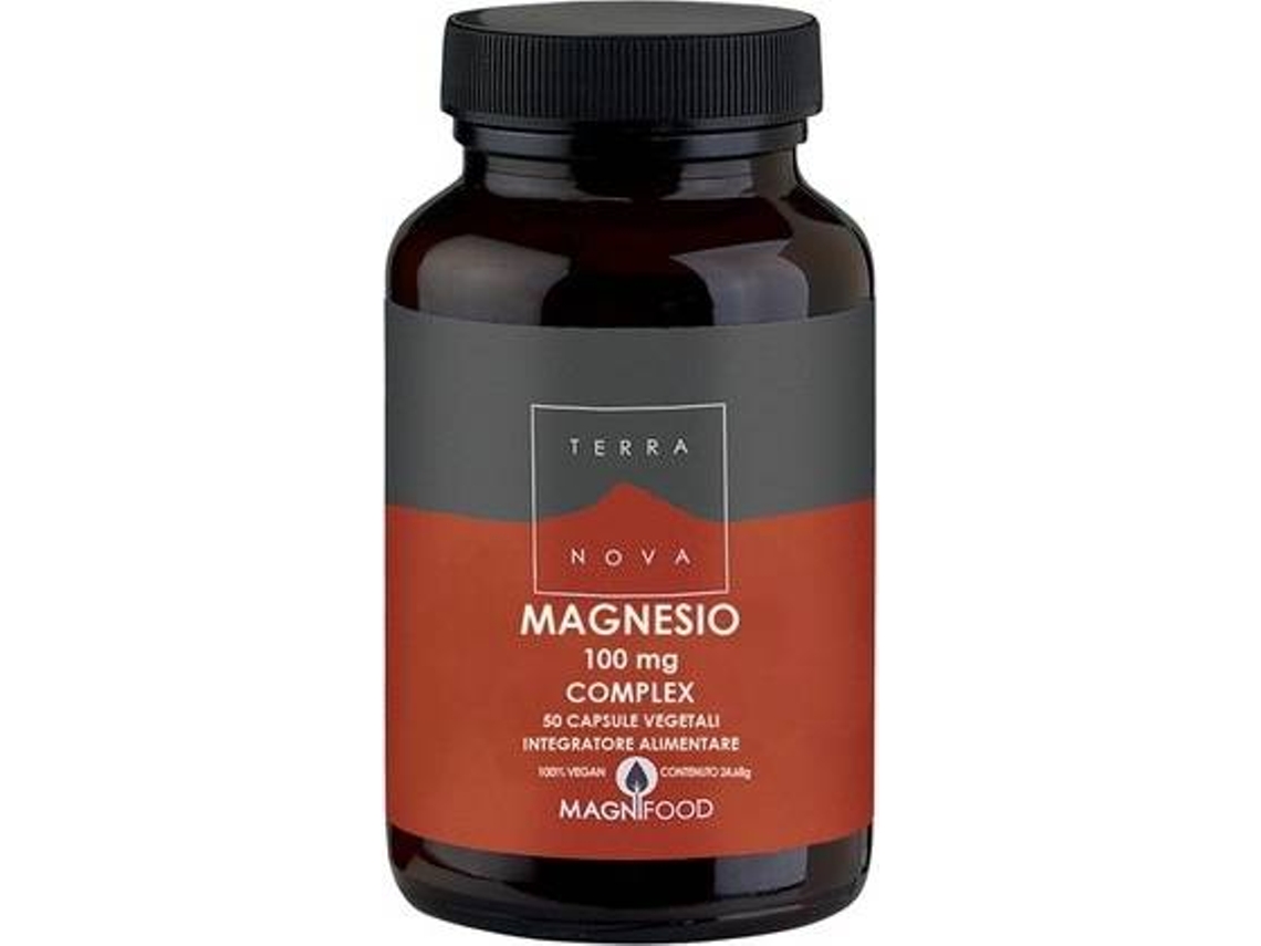 Suplemento Alimentar TERRANOVA Complexo De Magnésio (50 cápsulas)