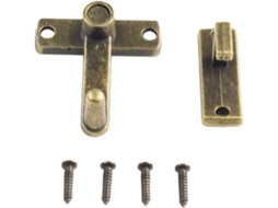 Trinco De Porta Correr Em Bronze, Trinco De Proteção Em Metal, Trava Porta De Celeiro, Puxador Porta De