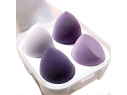 Esponjas De Maquiagem Kongque, Ideais Para Misturar Bases Líquidas, Cremosas E Em Pó, Multicoloridas, Para Maquiagem Seca E Úmida. Everley891