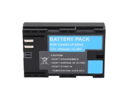 Bateria Recarregável Lp E6nh 2250mah Para Câmeras R5 R6 90d 60d 70d 80d 5d Ii Iii Iv 5ds 6d Ii 7d Mark Ii