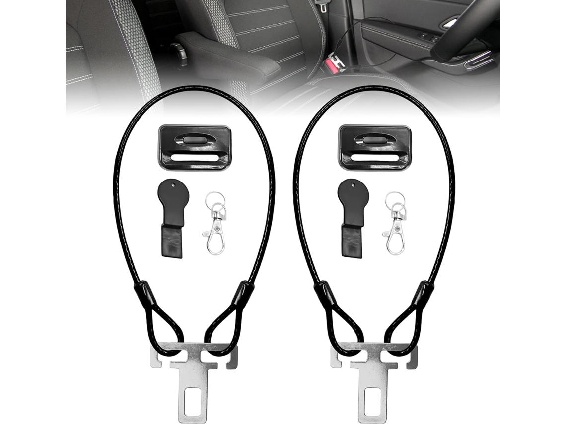 Conjunto de 2 acessórios antirroubo para autocaravanas, proteção antirroubo de 60 cm para autocaravanas, proteção contra arrombamento, para autocaravanas e carros.
