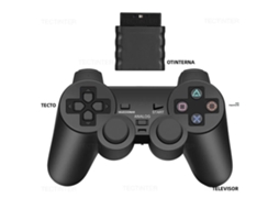 Controle Sem Fio MDUG para console, vibração dupla, USB