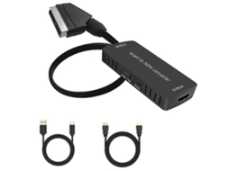 Conversor Scart para HDMI ZYBLSSBB com cabo HDMI