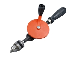 Furadeira manual potente para uso doméstico, ferramenta para marcenaria com engrenagem de pinhão duplo, faça você mesmo (0,6-6 mm)