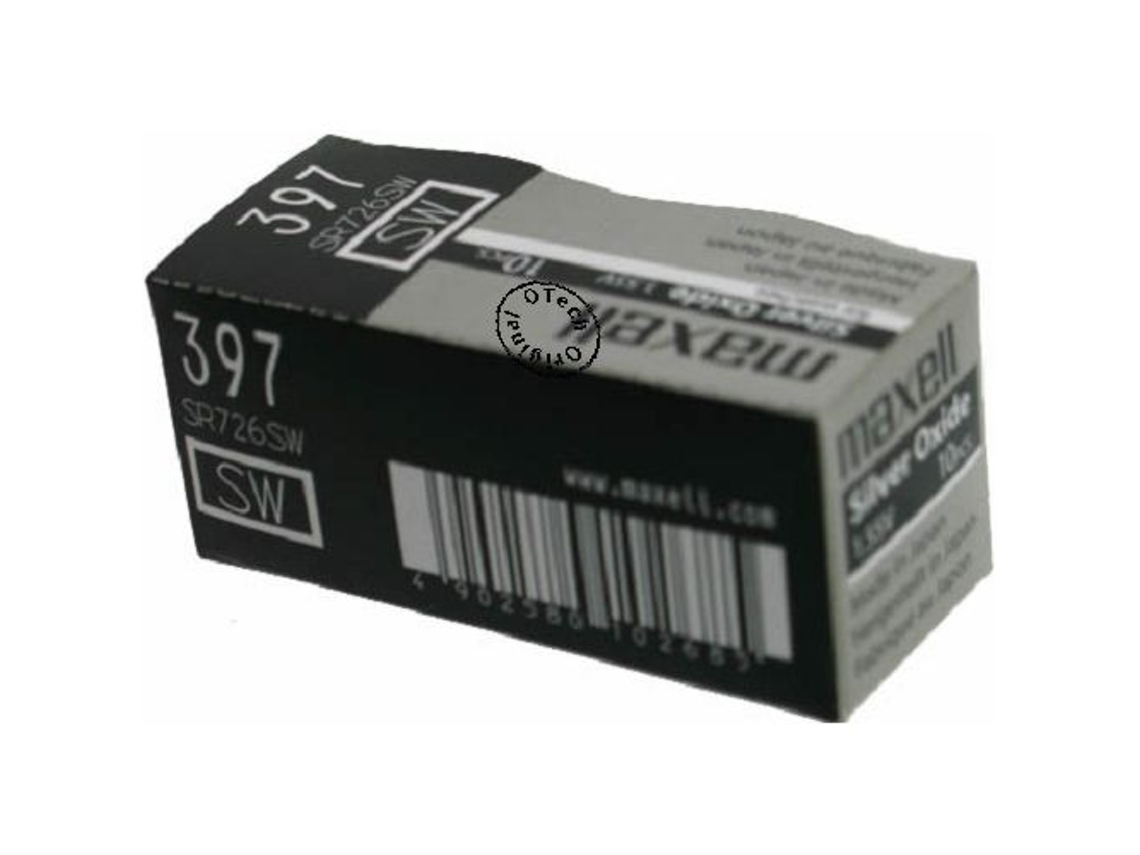 Conjunto de 10 Pilhas OTECH Maxell para SWATCH IRONY SCUBA 200 INOX