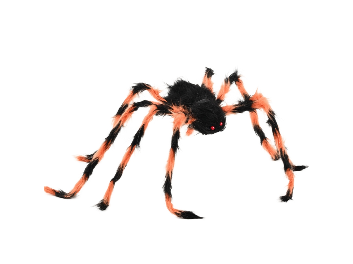 Laxiscreed Aranha De Pelúcia Colorida Para Decoração De Halloween, 150cm, Ideal Para Ambientes De Festa