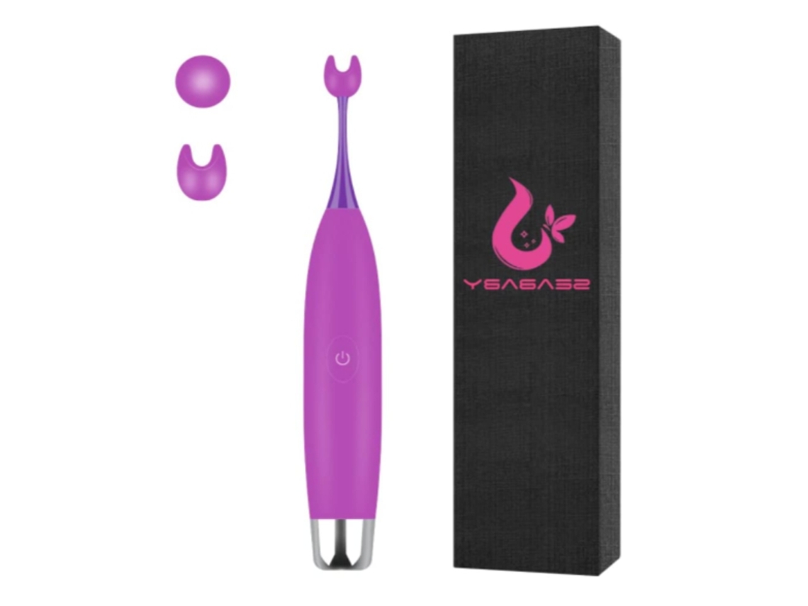 Vibradores Femininos, Brinquedos Sexo Com 10 Configurações, 100 À Prova De Água, Púrpura
