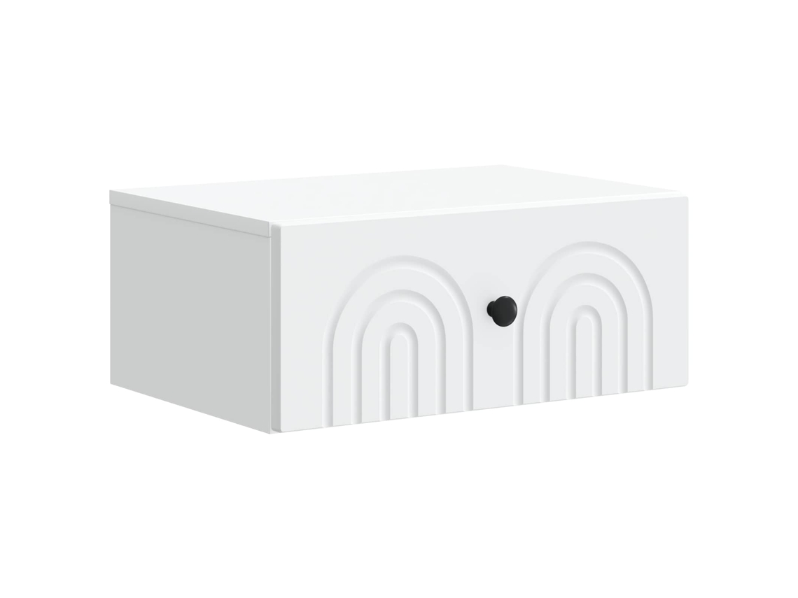 Maison Exclusive - Gabinete De Canto Montado Na Parede Branco 49 X 34,5 X 20 Cm
