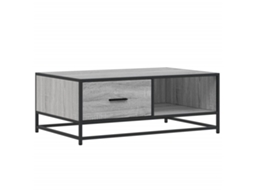 Mesa de centro Cinzento Sonoma Madeira/Derivados Metálicos MAISON EXCLUSIVE (90x57x35 cm)