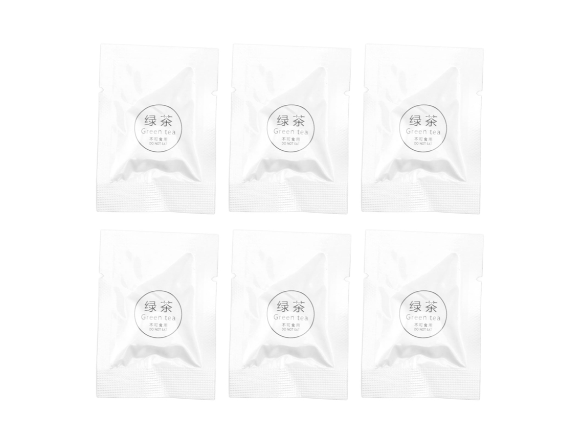6 Tabletes Reposição Perfume Carro Sabor Chá Verde