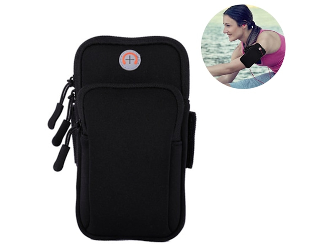 Braçadeira Universal para Corrida, com Suporte para Celular BRILVIBERA