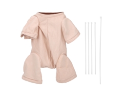 Rebe-corpo De Tela Para Boneca Reborn Acessório Para Braços E Pernas 3/4 Boneca Bebê 16 Polegadas