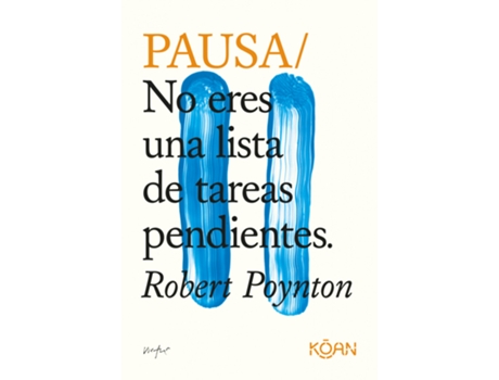 Livro Pausa de Robert Poyton (Espanhol)
