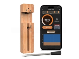 Termômetro de carne inteligente sem fio com Bluetooth para churrasco Nafield