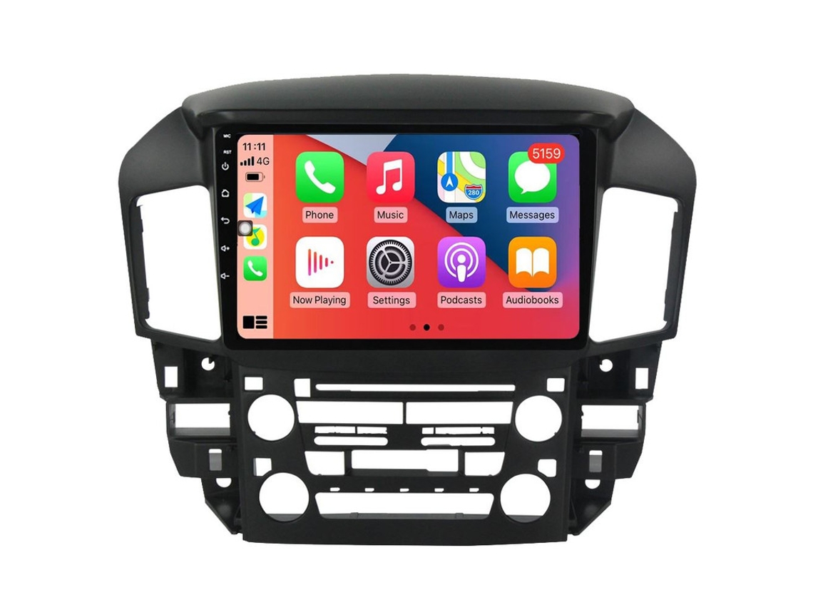 Central Multimídia Carplay Gps Para Lexus Rx300 Xu10 1997 - 2003 Android Auto Bluetooth